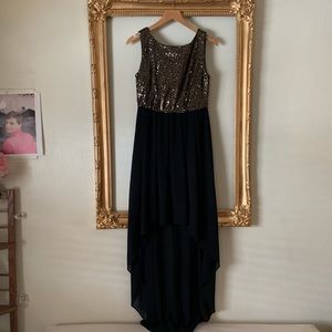 Forever 21 | Gold Sequin Party Dress